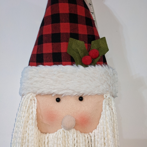 🎅 3 Ft Tall Door Santa Clause Long Soft Beard NEW - Picture 6 of 7